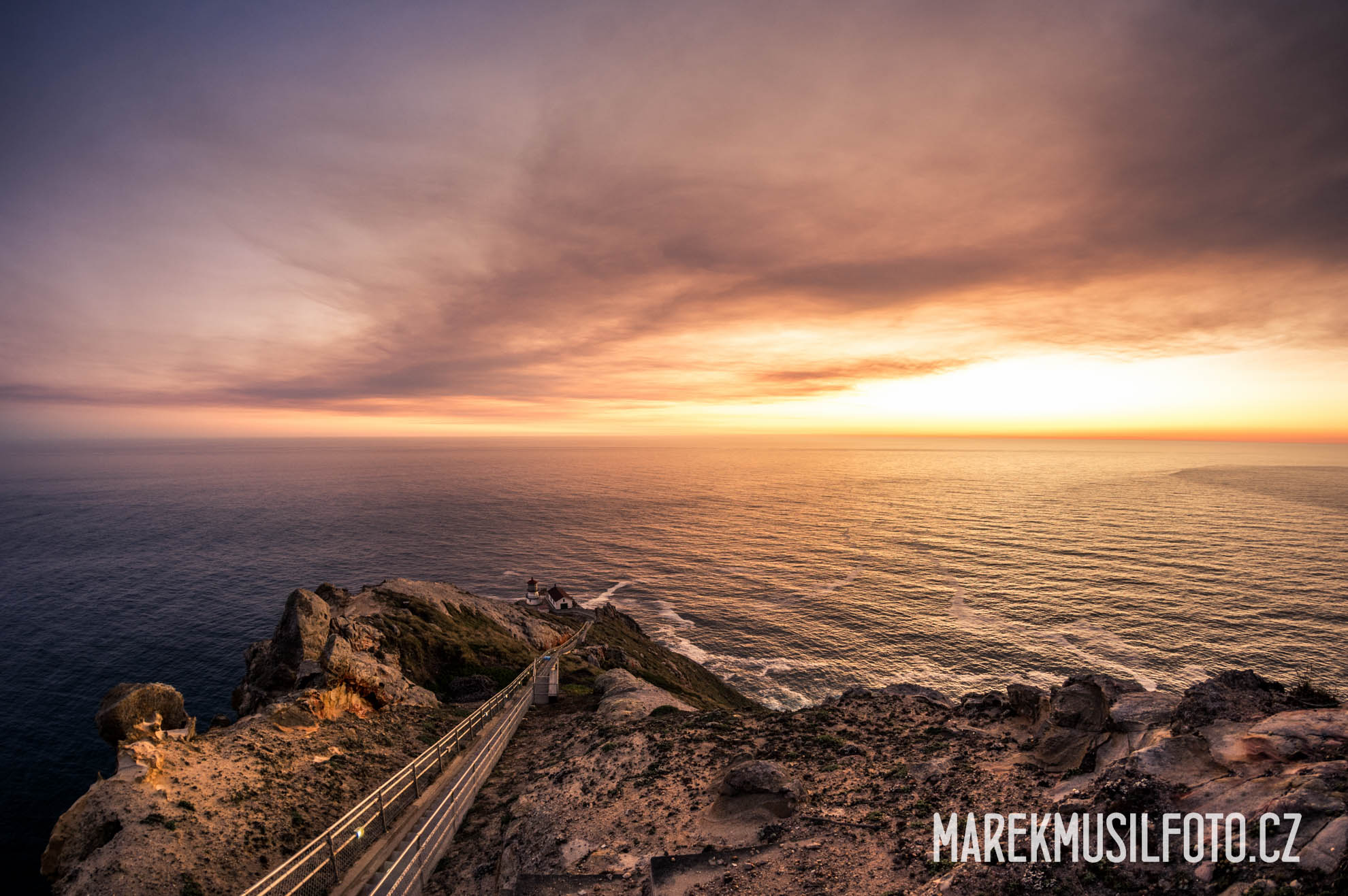 Cesta po USA - San Francisco Point Reyes Lighthouse