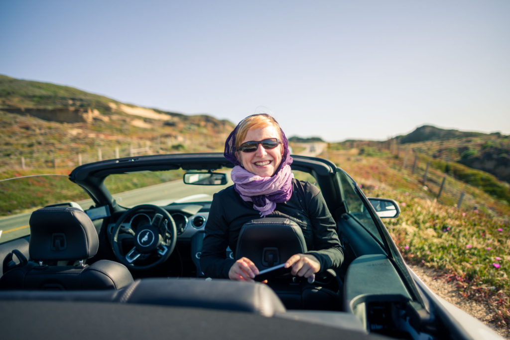 Blog z USA 2016 - Alenka a Mustang