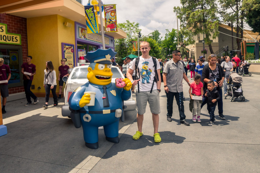 Blog z USA 2016 - Simpsons