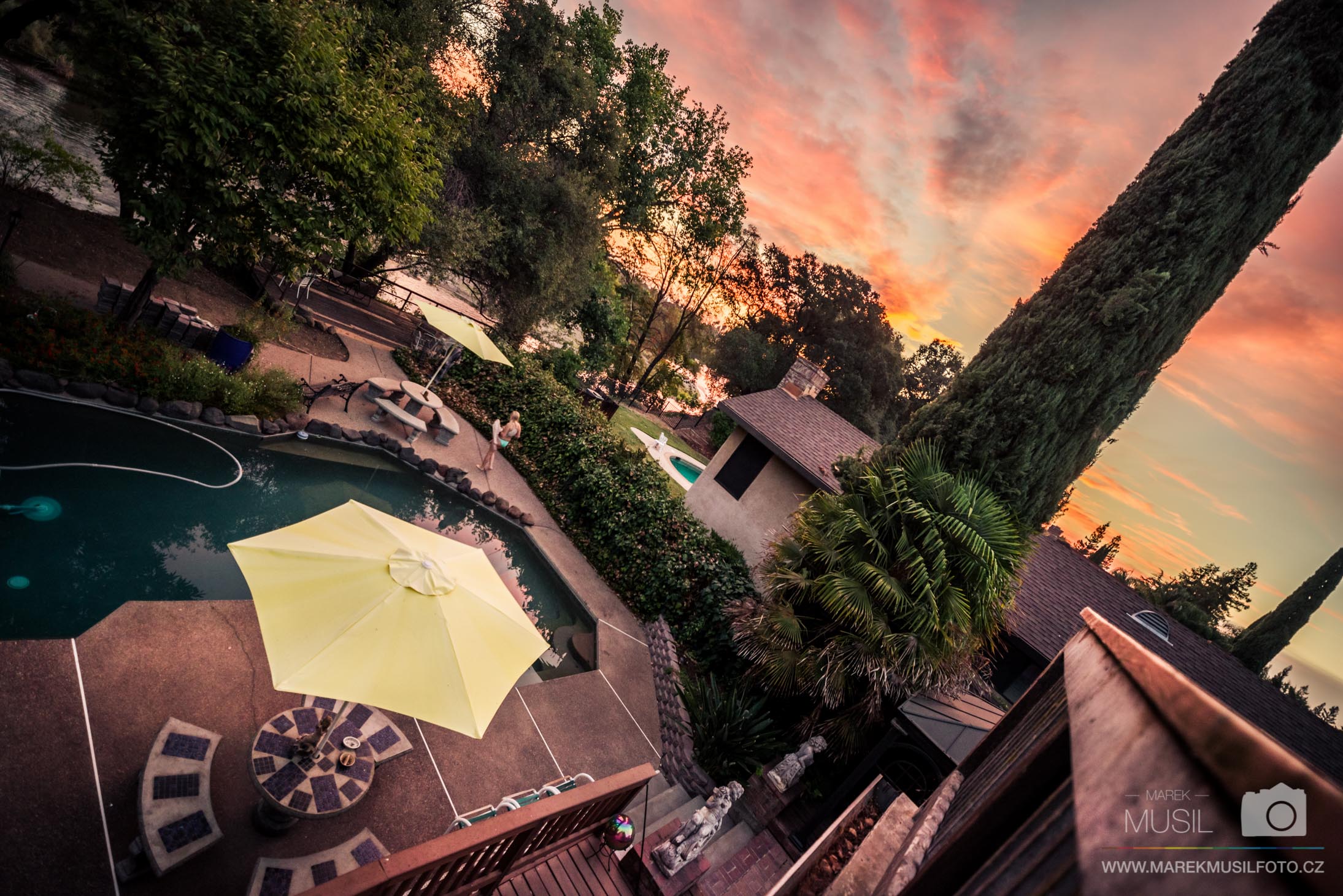 Sacramento USA začátek road tripu.